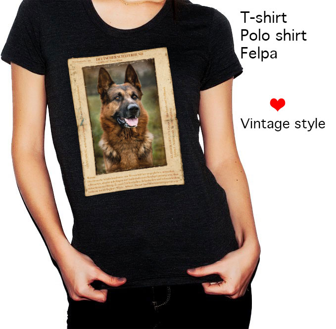 t-shirt stampa maglietta fotografia cane